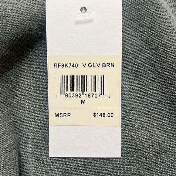 New with Tags Splendid Olive Brown Camo Zip Up Hoodie Size Medium - Picture 7 of 10